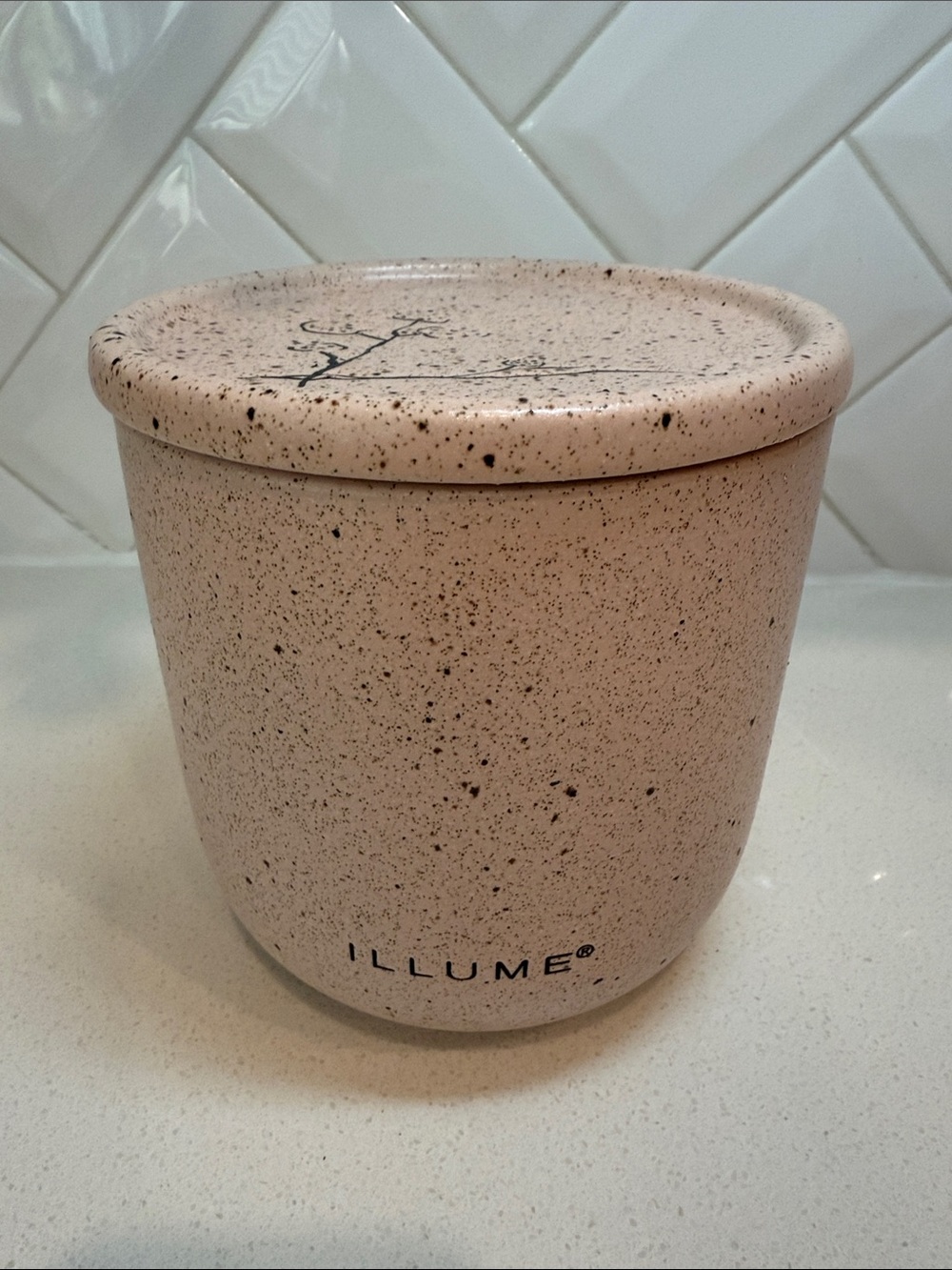 ILLUME Elemental Rosewood Cassis 30 oz Ceramic Candle 3 Wick New